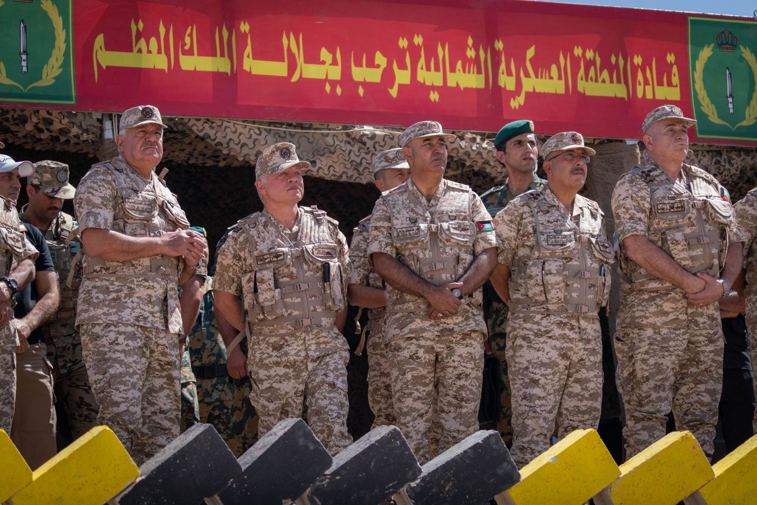 King attends tactical exercise conducted by Northern Military Region
