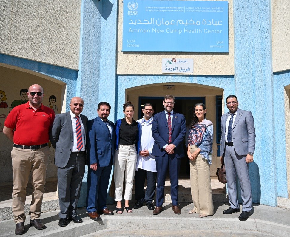 Swiss Ambassador visits UNRWA facilities, lauds vocational training