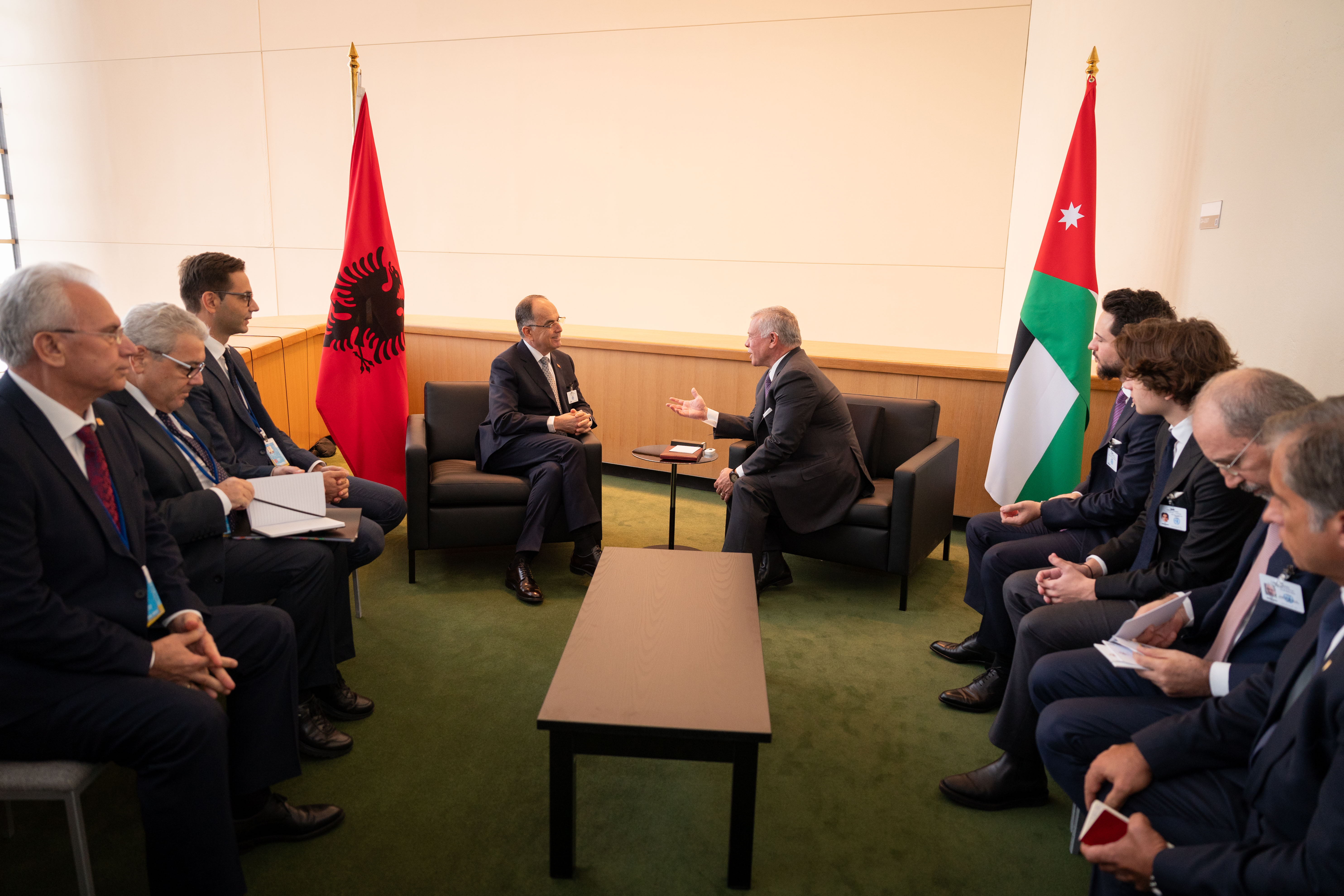 King meets presidents of Albania, Czech Republic, North Macedonia, Ghana, Nigeria