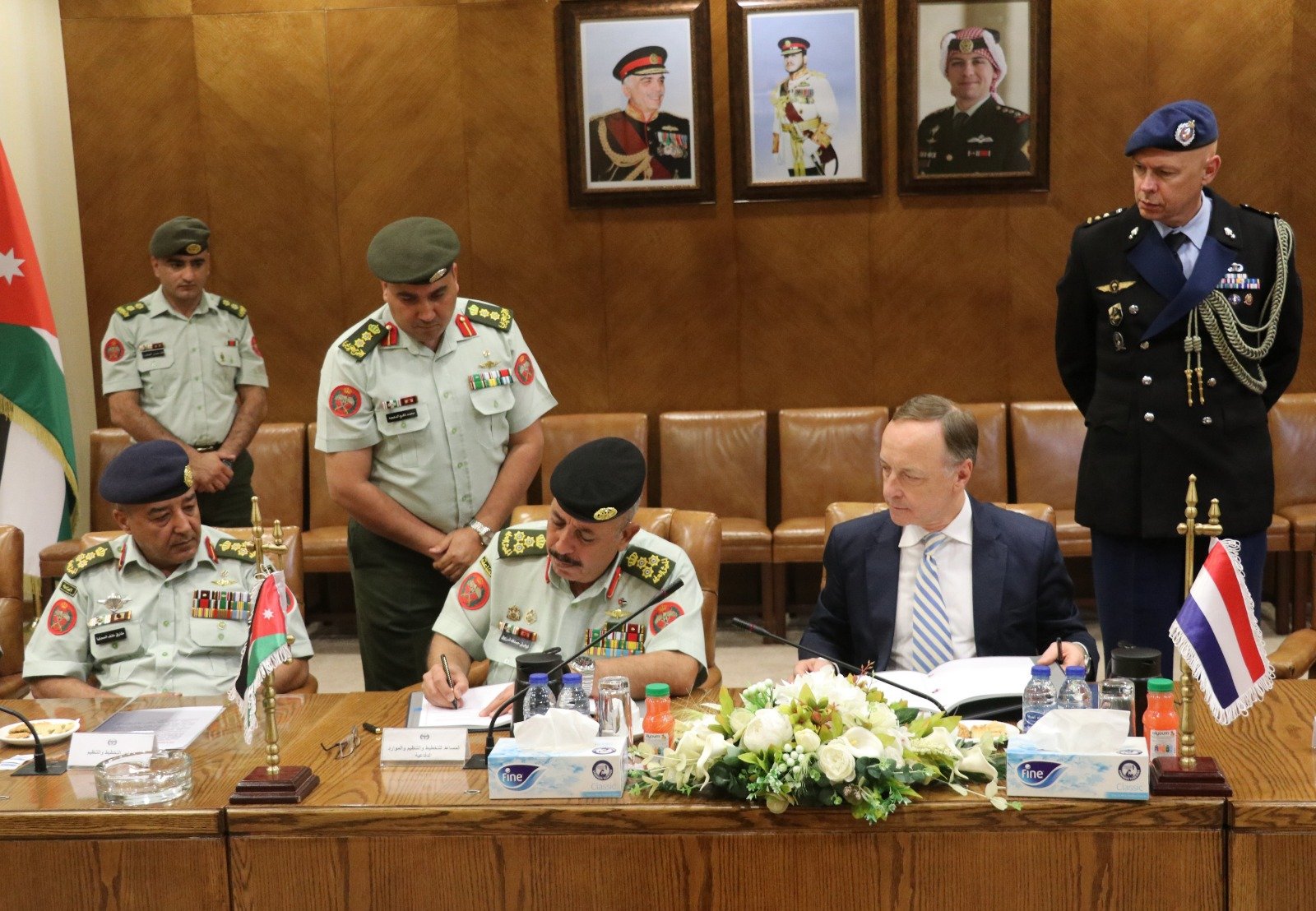Jordan and Netherlands sign joint military cooperation agreement