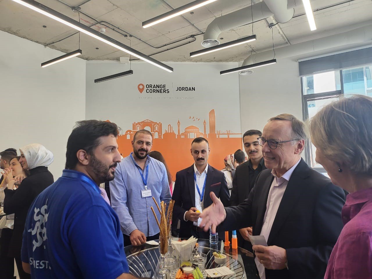 To mark SDG Action Day, Dutch Ambassador opens incubator for young Jordanian entrepreneurs