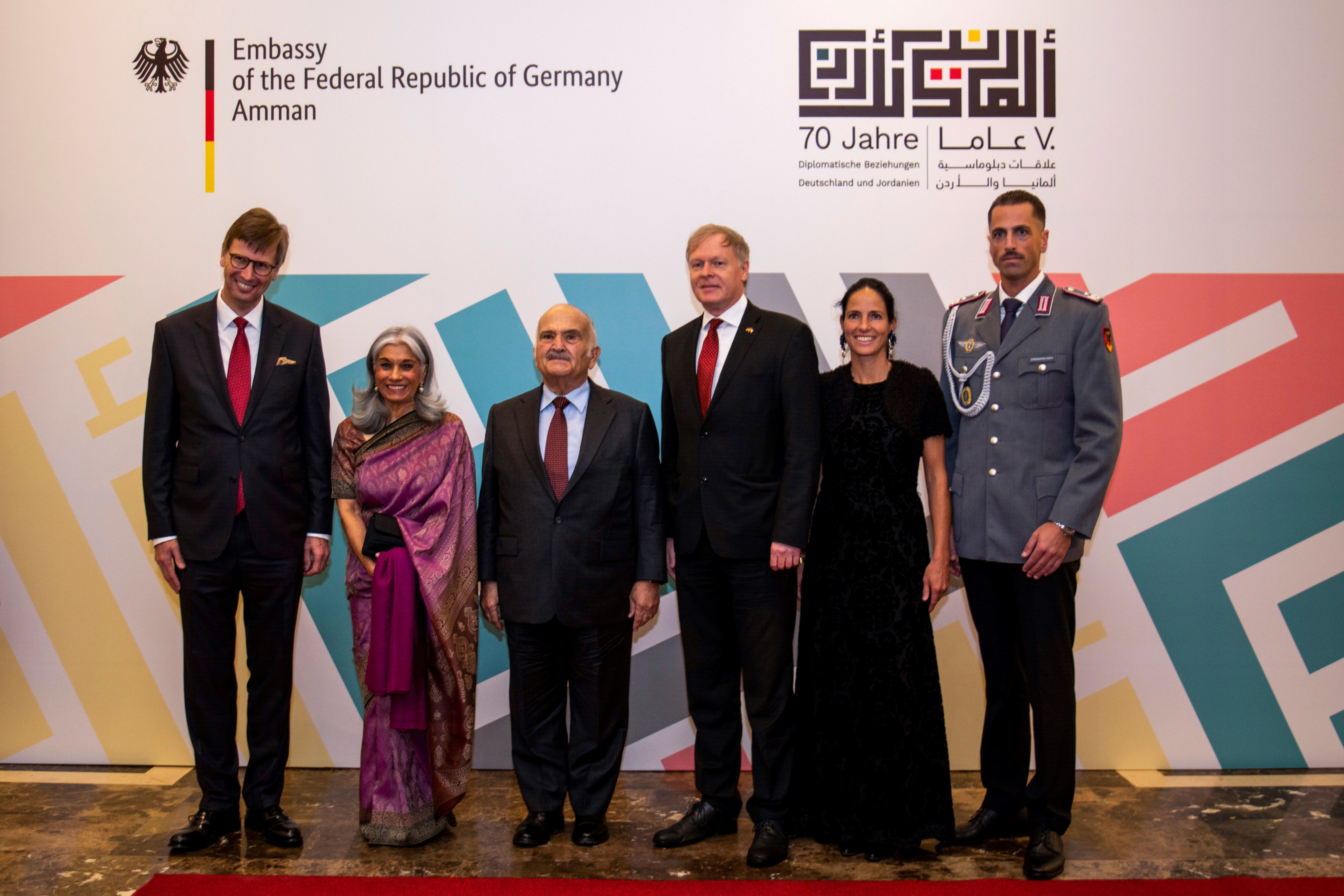Germany , Jordan celebrate 70 years of diplomatic relations