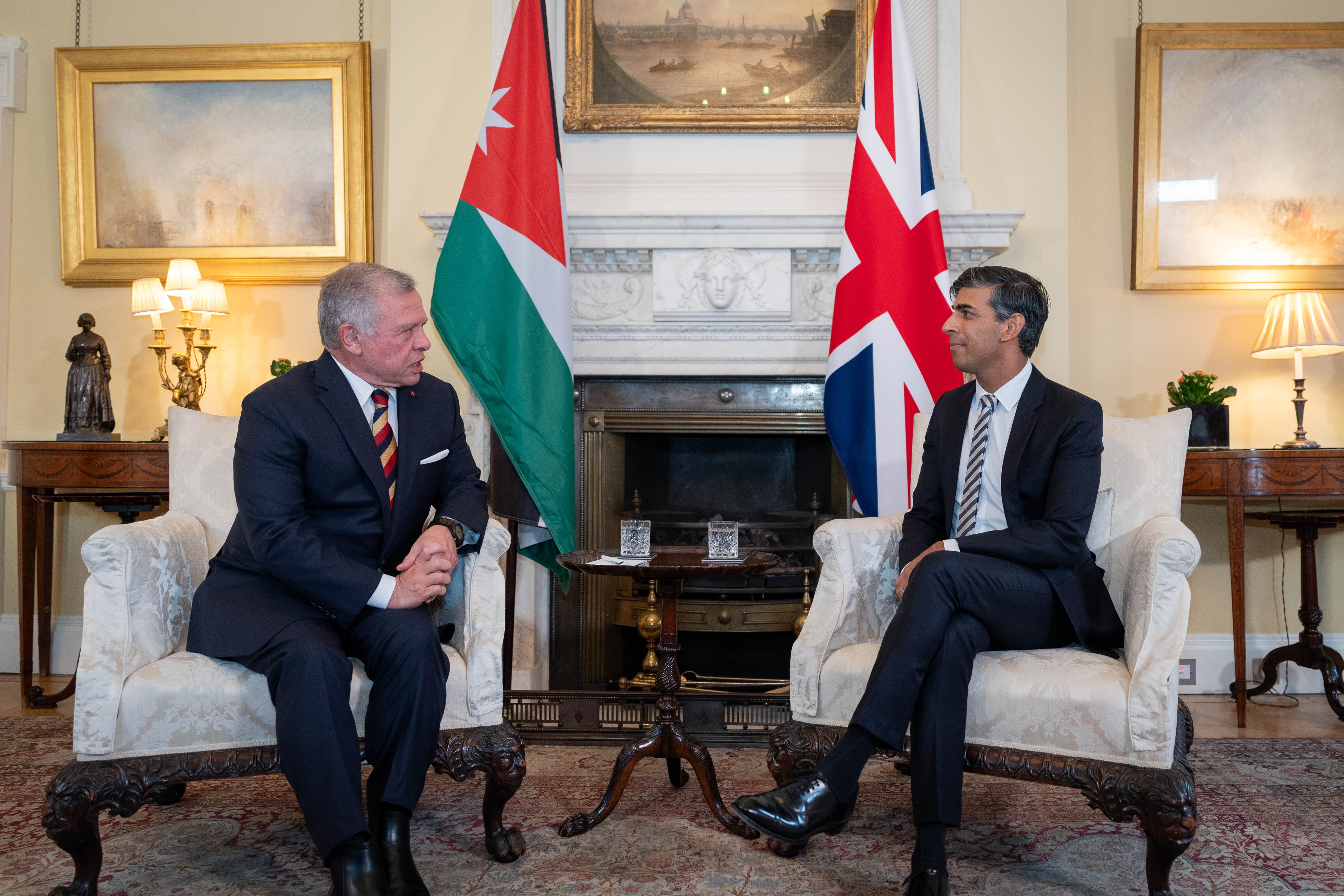 British PM says King Abdullah represents voice of reason, moderation