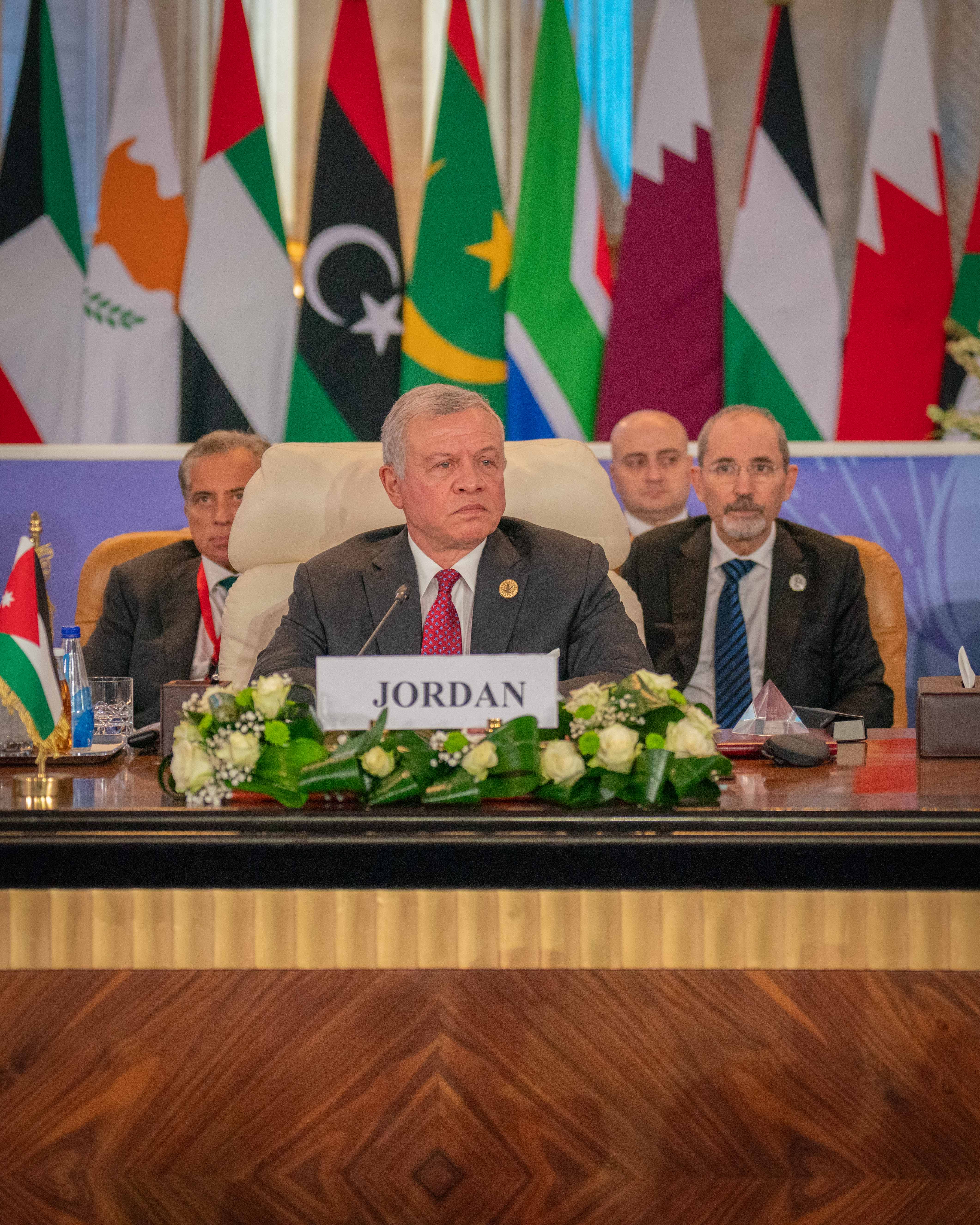 King calls for immediate stop of war on Gaza, protection of civilians