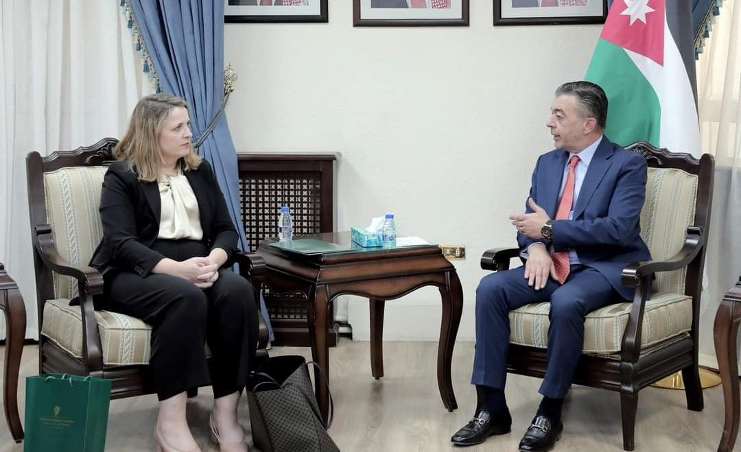 Jordan , Ireland express concern over humanitarian situation in Gaza