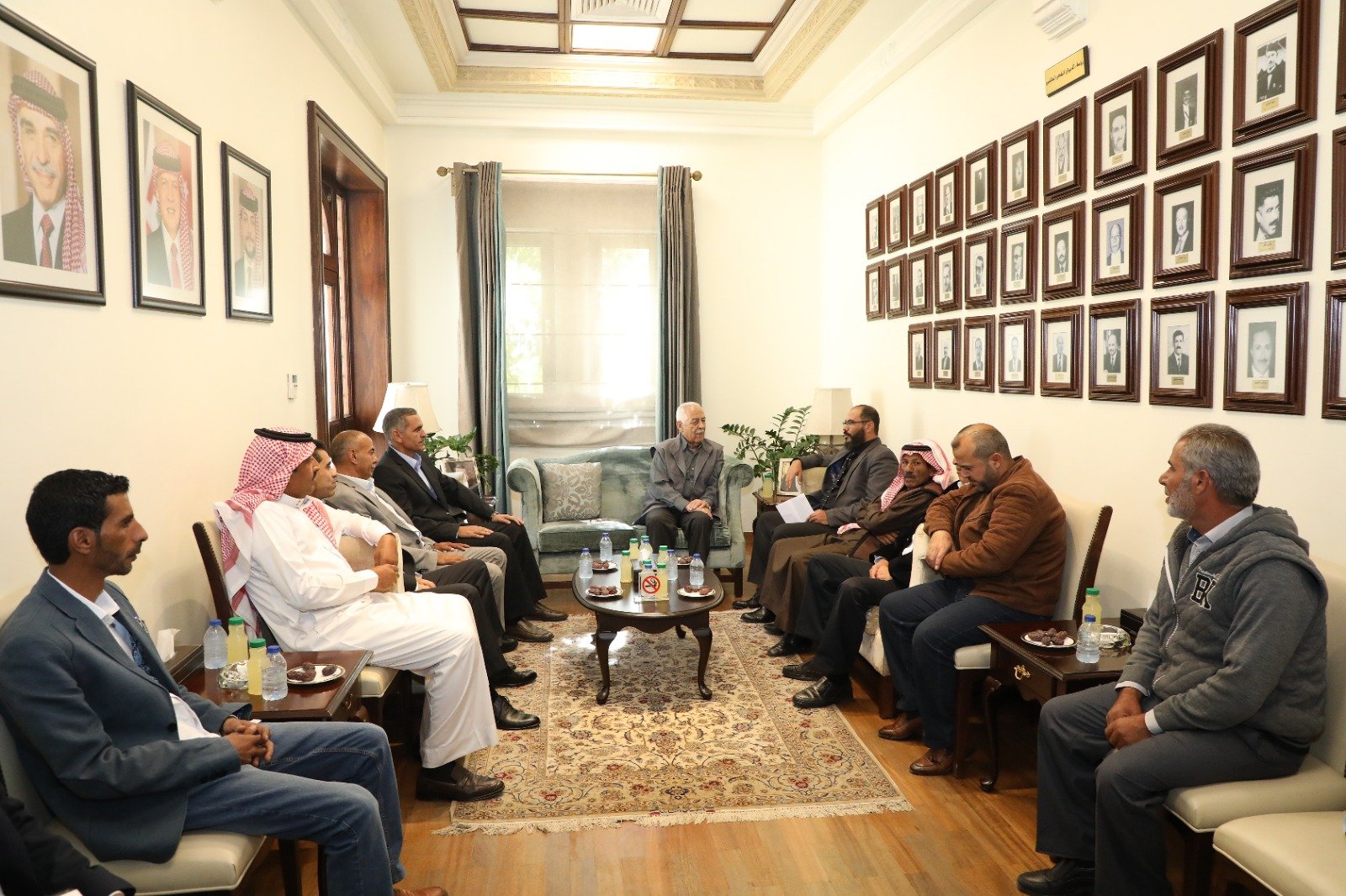 العيسوي يلتقي وفدًا من تجمع قرى العامرية بلواء الجيزة