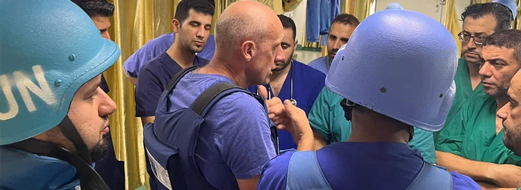 WHO leads joint humanitarian mission to Al-Shifa Hospital in Gaza