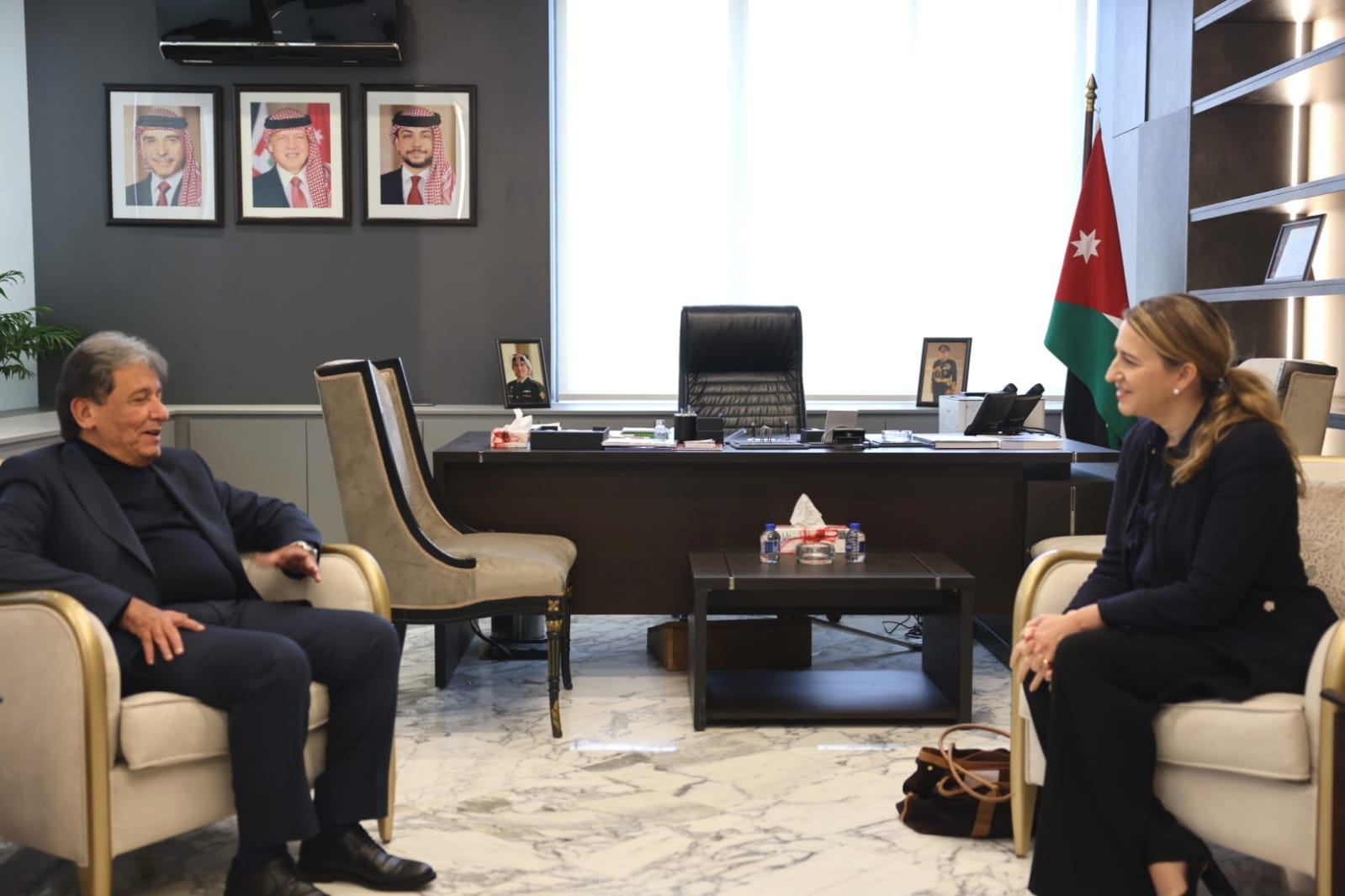 State minister, US ambassador discuss bilateral relations , Gaza
