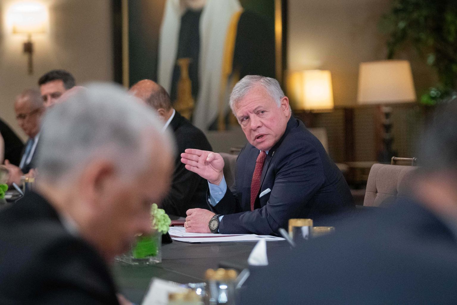 King receives call from Dutch PM, warns of repercussions of continued Israeli aggression on Gaza