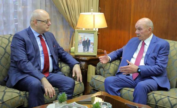 Senate president , Bulgarian envoy discuss bilateral cooperation