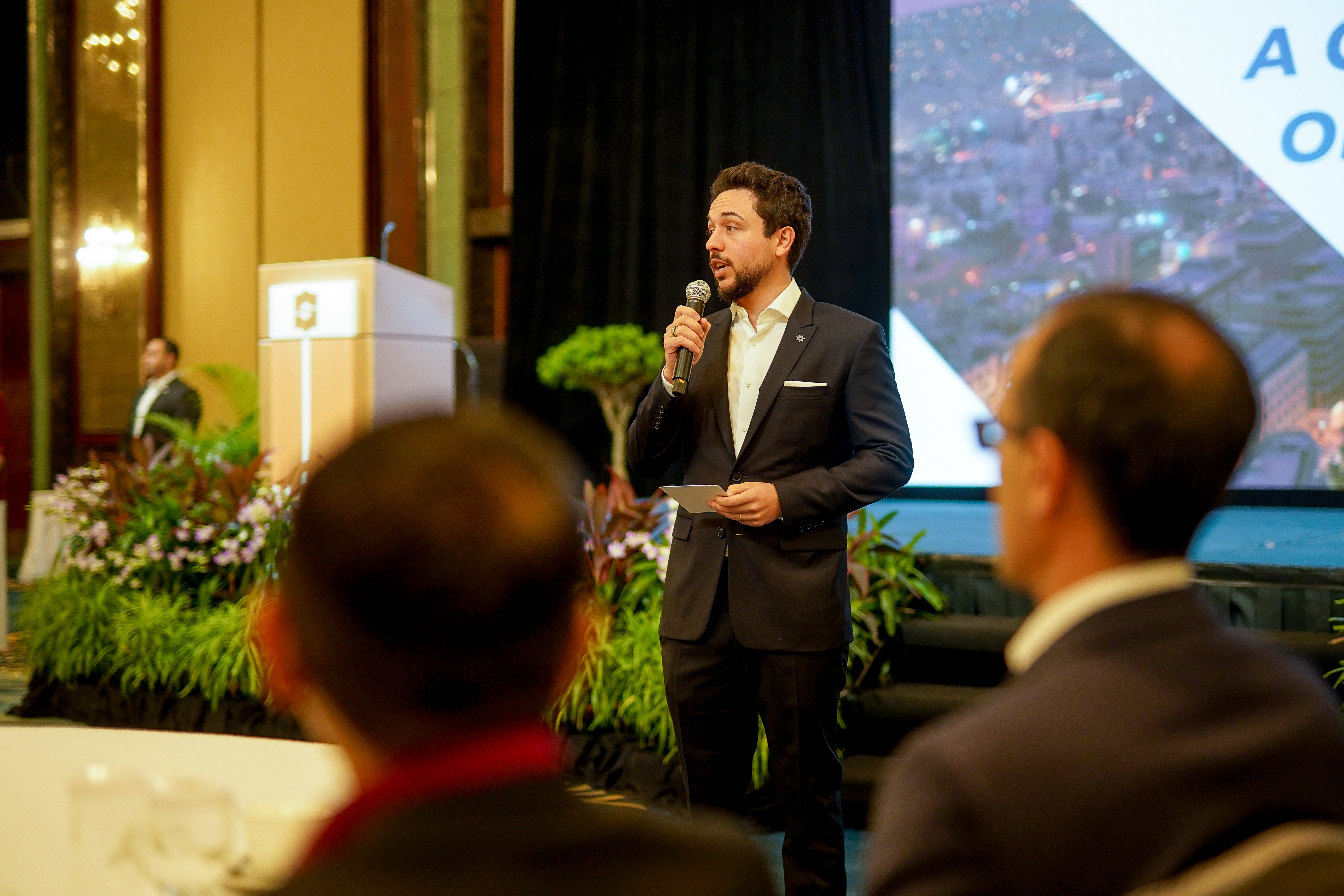 Crown Prince attends launch of Jordan-Singapore Tech Alliance Forum