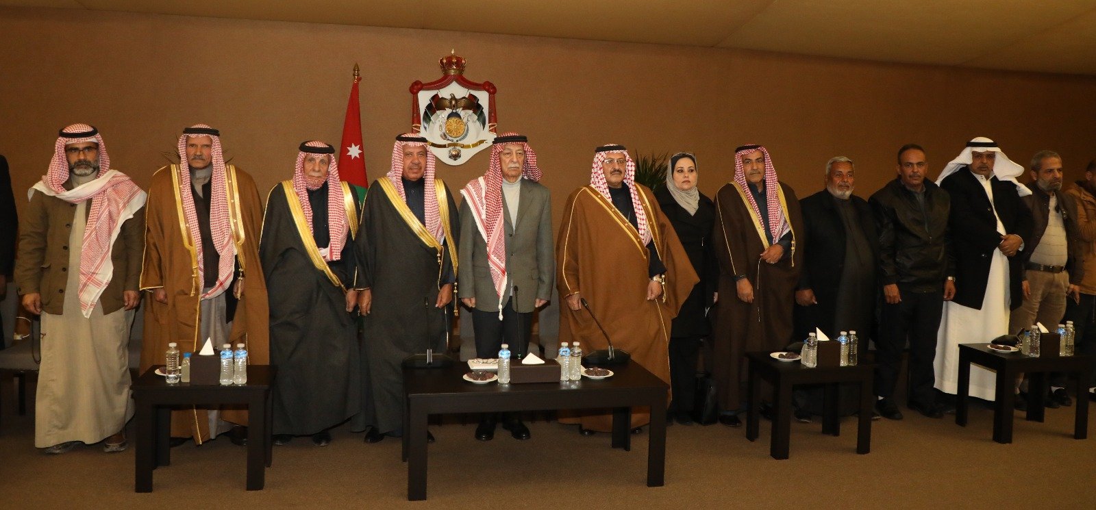 رئيس الديوان الملكي الهاشمي يلتقي شيوخ ووجهاء وأبناء وبنات قبيلة بلي