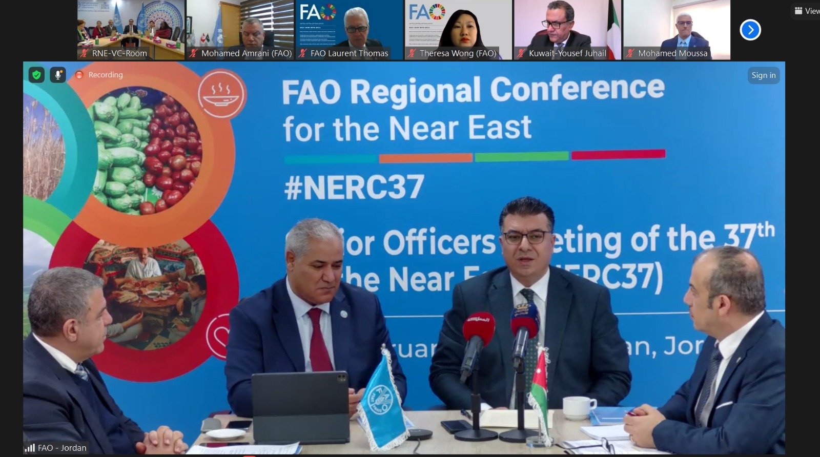 FAO agrees on regional priorities for Near East and North Africa