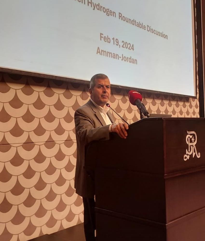 Energy minister advocates for advanced green hydrogen infrastructure in Jordan
