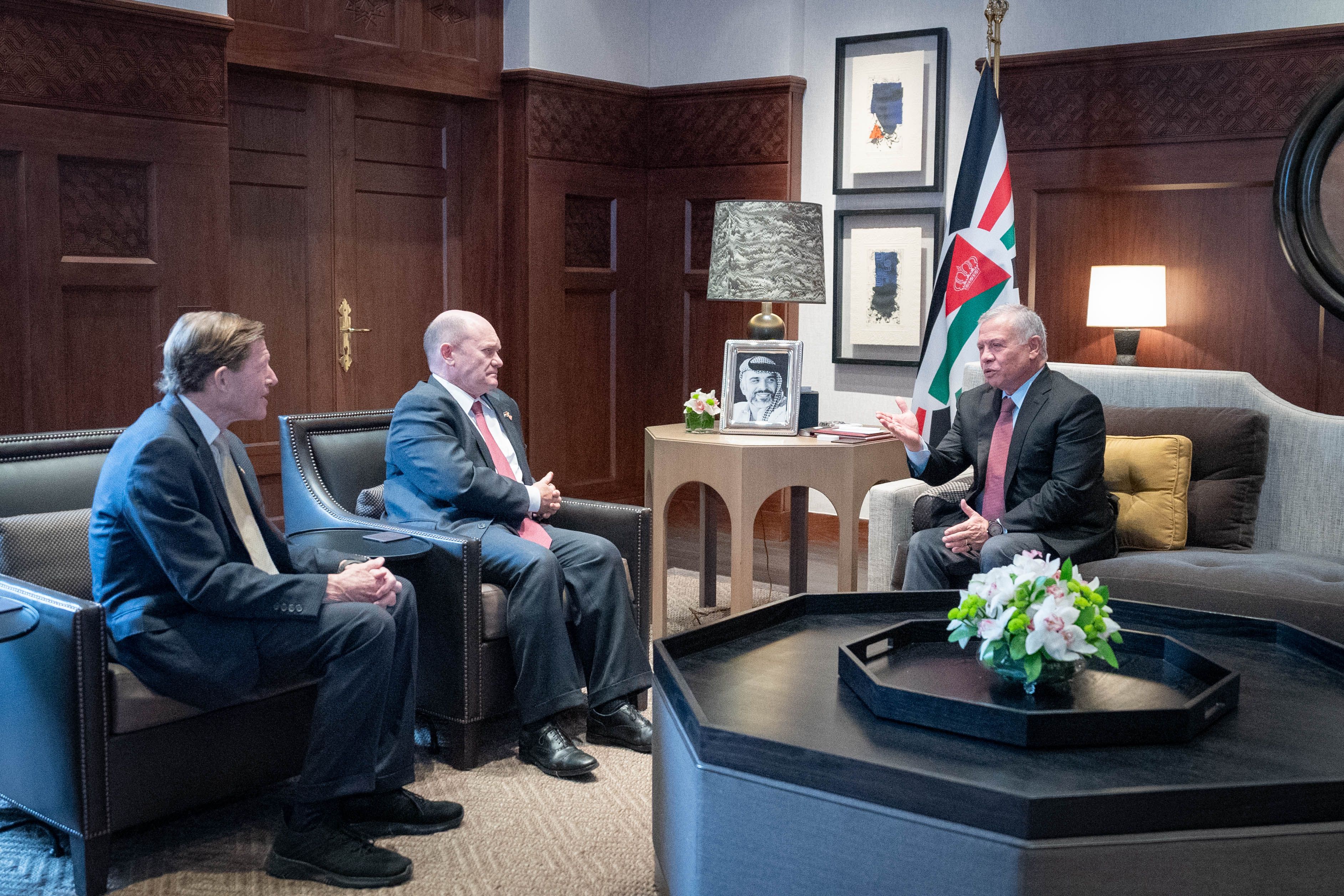 King reiterates need for lasting truce that leads to Gaza ceasefire