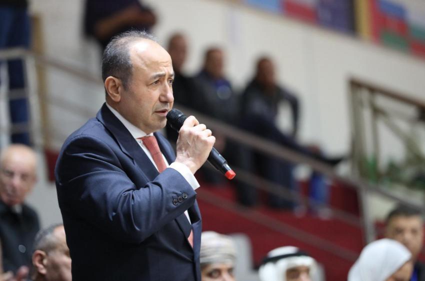 Azm Party’s Zaid Naffa launches 42nd Arab Volleyball Championship in Amman