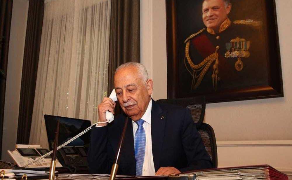 العيسوي ينقل تعازي الملك وولي العهد إلى عشائر أبو سلمى وطاس وهاكوز