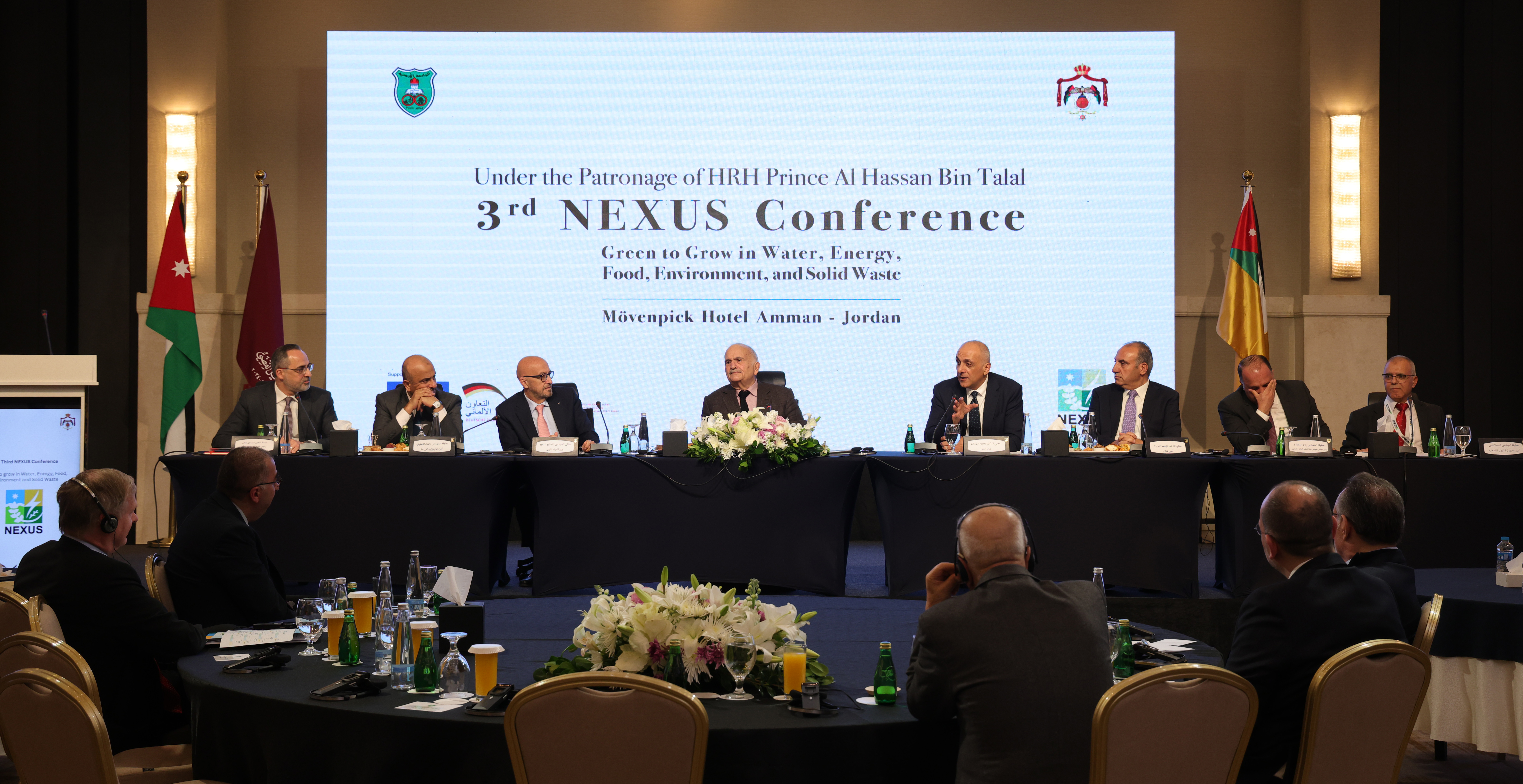 Prince El Hassan talks involving local communities in water, energy, food and ecosystems nexus