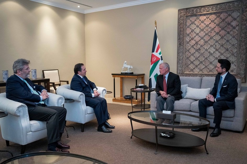 King receives Spain FM as part of ongoing efforts to reach Gaza ceasefire