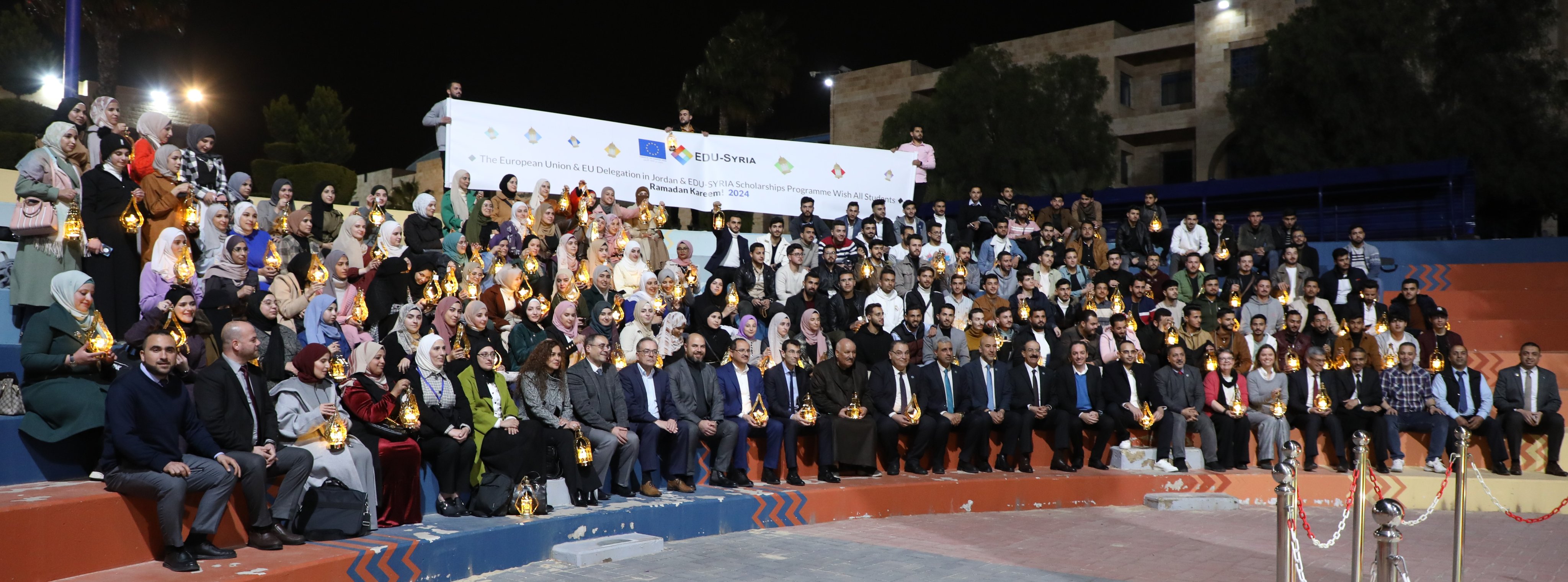 Zarqa University hosts Ramadan Iftar for EDU-SYRIA scholarship students