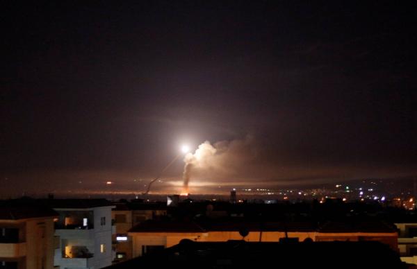 Two civilians injured in Israeli airstrike near Damascus, military source