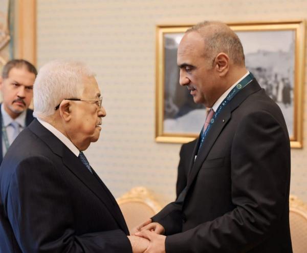 PM meets Palestinian President at World Economic Forum in Riyadh