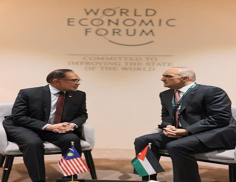 Jordan, Malaysia discuss trade, economic, and education cooperation at World Economic Forum