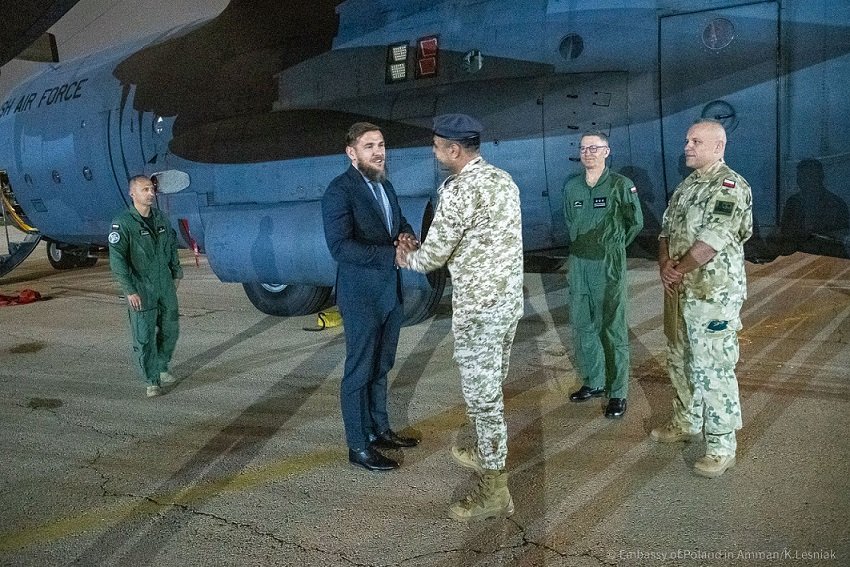 Poland provides parachutes for Gaza aid drops