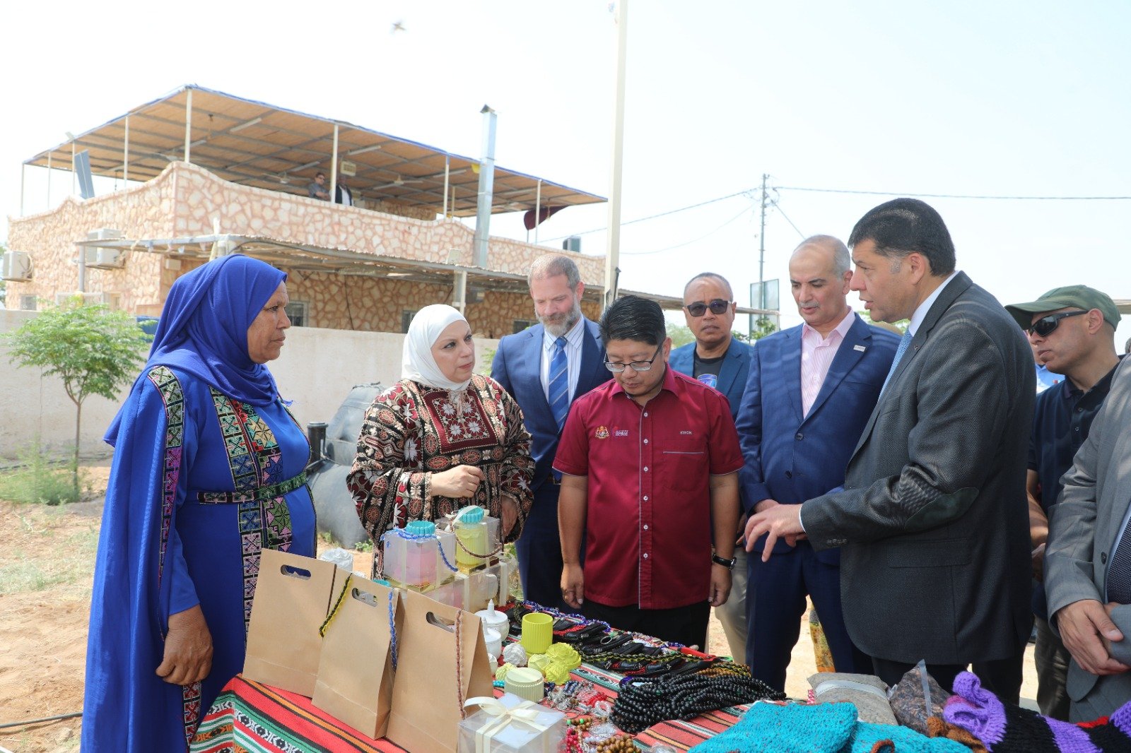 Malaysian delegation visits Bait Sweima in Jordan