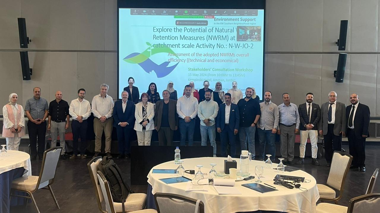 EU-funded project concludes with final workshop on water retention in Jordan