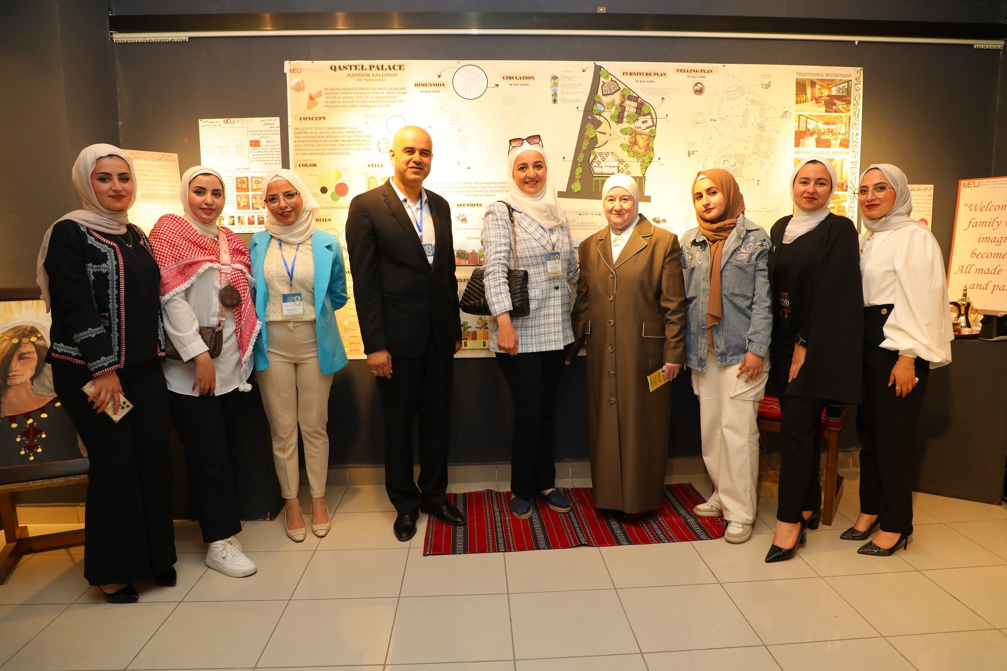 افتتاح ملتقى التصميم الداخلي الثامن بجامعة العلوم التطبيقية الخاصة