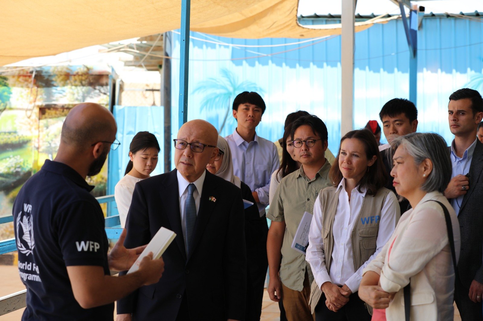 Japan’s Ambassador visits Zaatari Refugee Camp, reaffirms support
