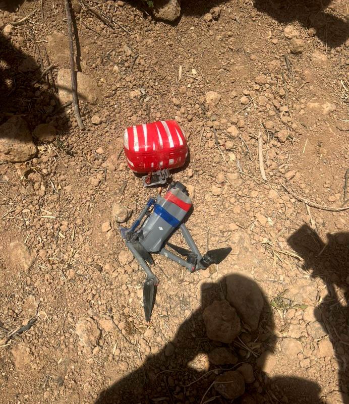 JAF foils drug smuggling attempt via drone from Syria