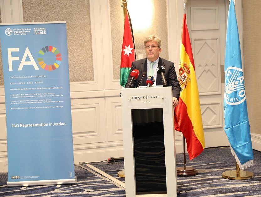 FAO ,Spain's AECID launch climate-smart agriculture project in Jordan