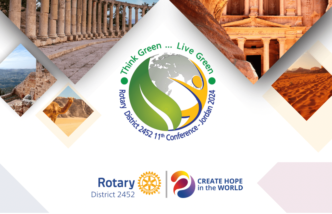 “Think Green Live Green” Rotary District conference kicks off in Amman on Thursday