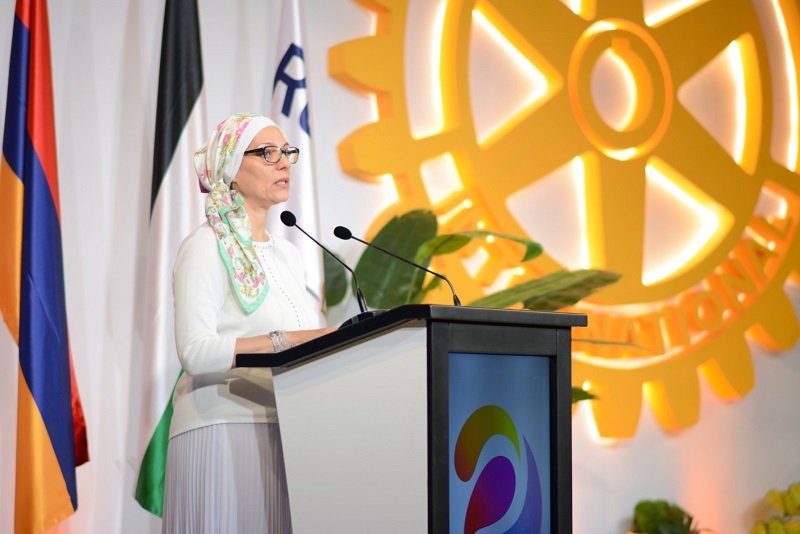 Princess Basma bint Ali opens Rotary conference , highlighting environmental commitment