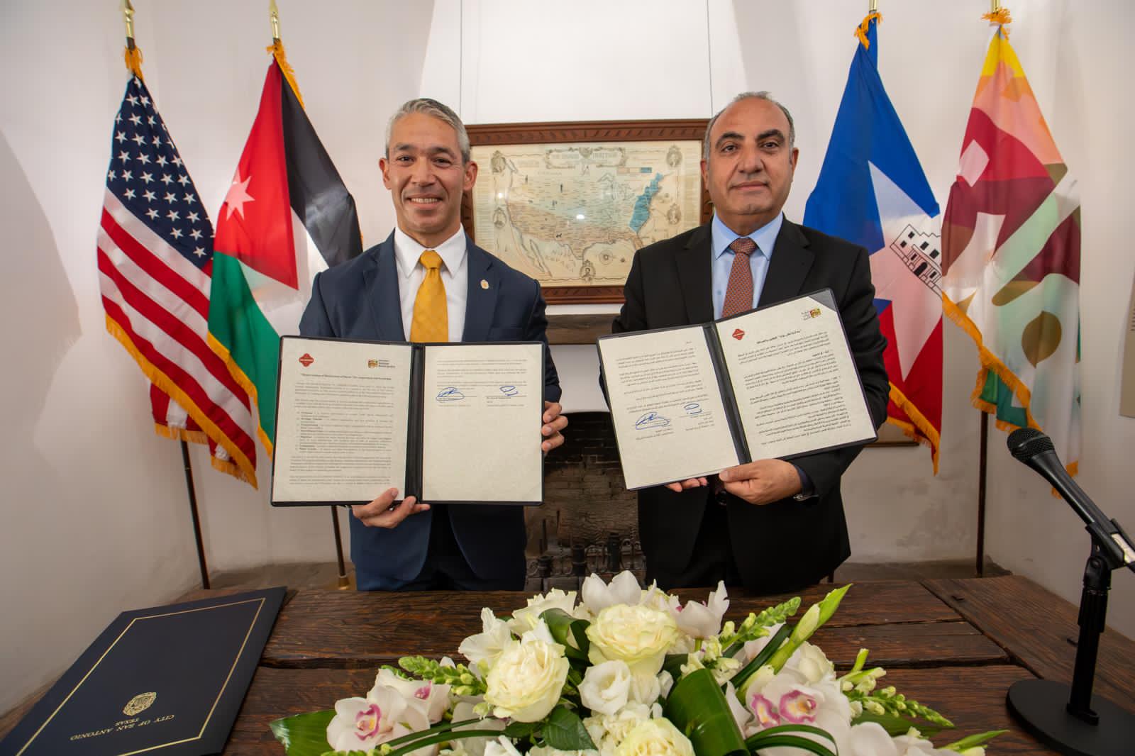 San Antonio, Amman sign Friendship City Agreement