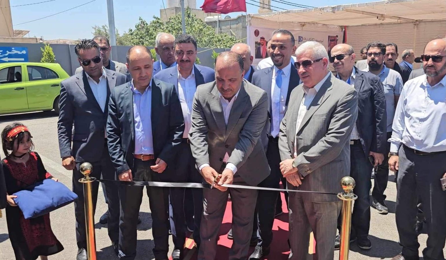 EMRC chairman opens Jordan’s first major EV charging facility near Irbid