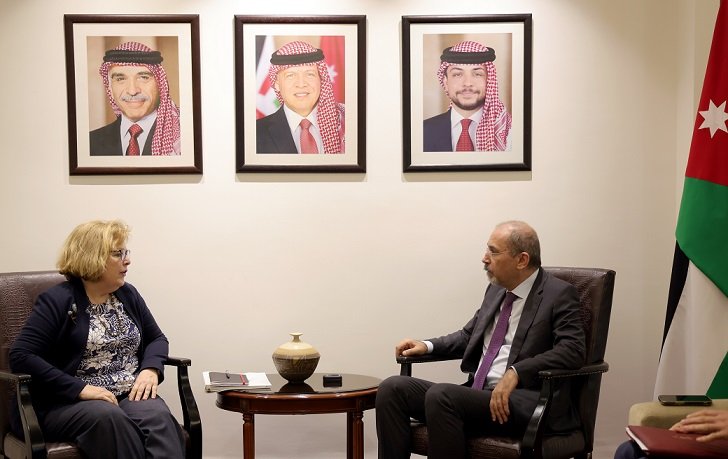 FM meets with U.S. official to discuss Gaza and bilateral cooperation
