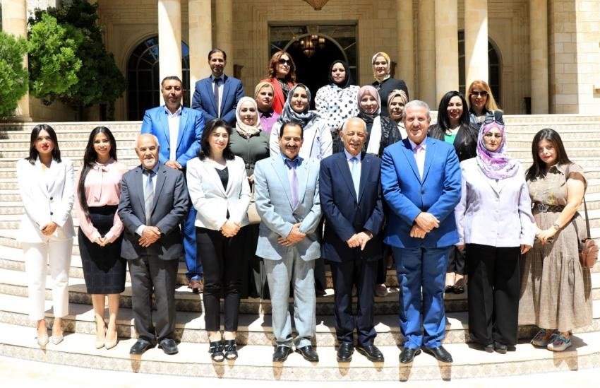 العيسوي يلتقي وفودا من لواء الرصفية وتجارة الرمثا ومؤسسة السلام