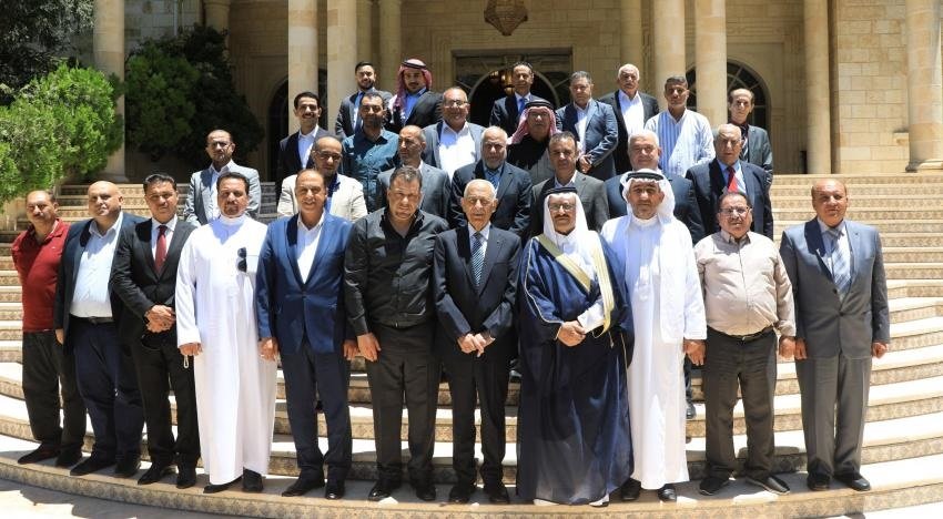 العيسوي يتلقي وفدا من أبناء عشيرة العلاونة وآل حداد وفعاليات شعبية وشبابية