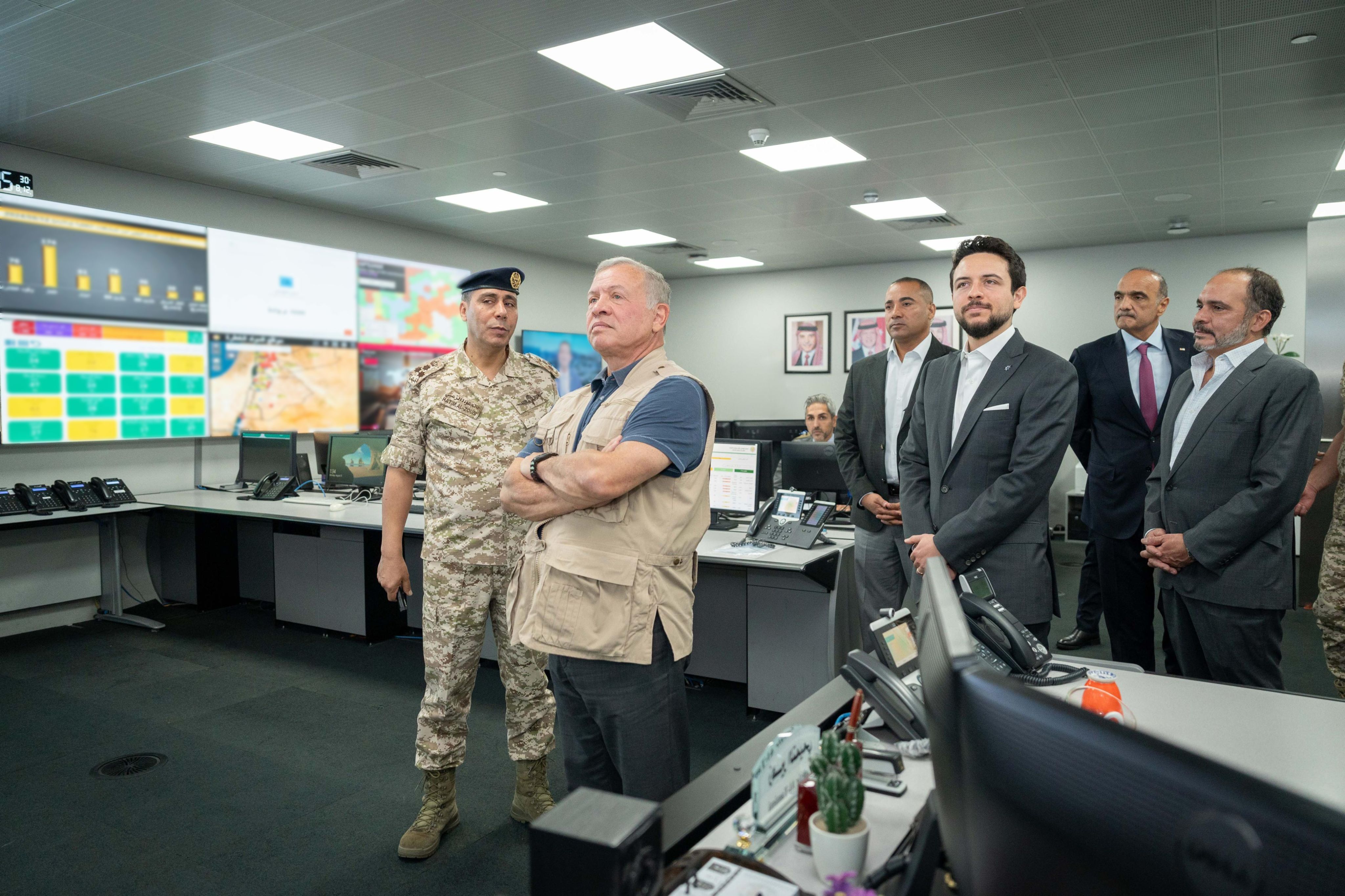 King commends development of National Centre for Security and Crisis Management