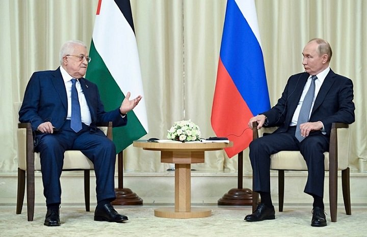 Putin reaffirms Russia’s support for Palestine