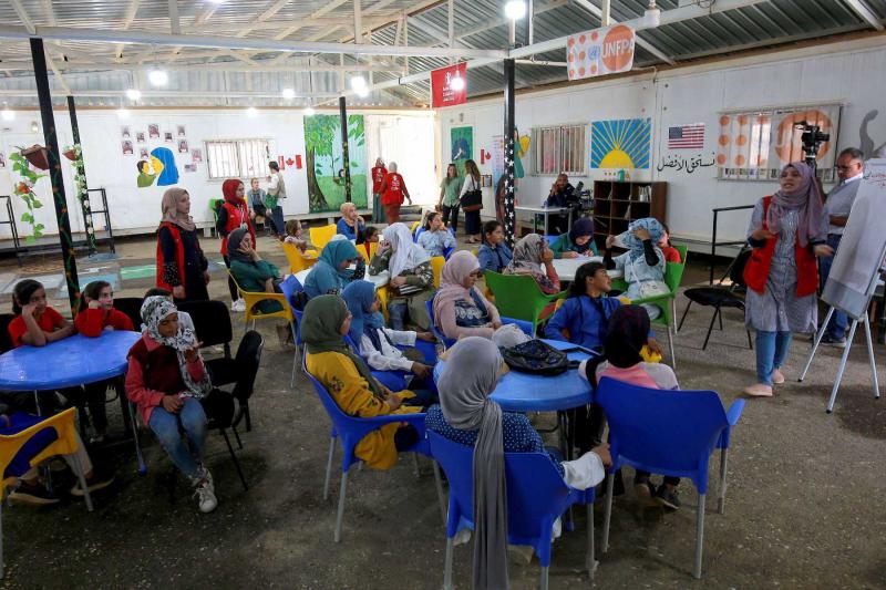 30,000 refugee students begin school year in Azraq and Zaatari camps