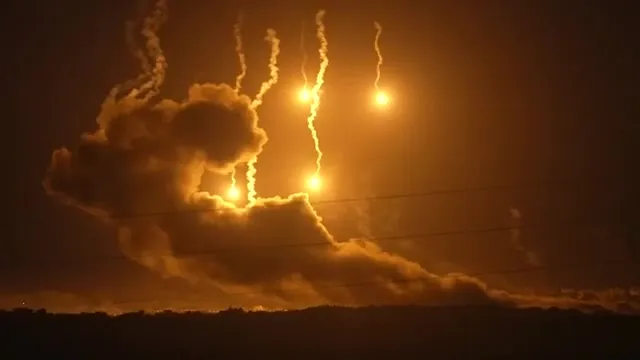 Breaking: Israel says it is staging air strikes inside Lebanon