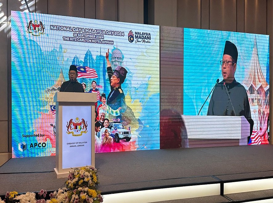 Malaysian Embassy in Amman celebrates National Day