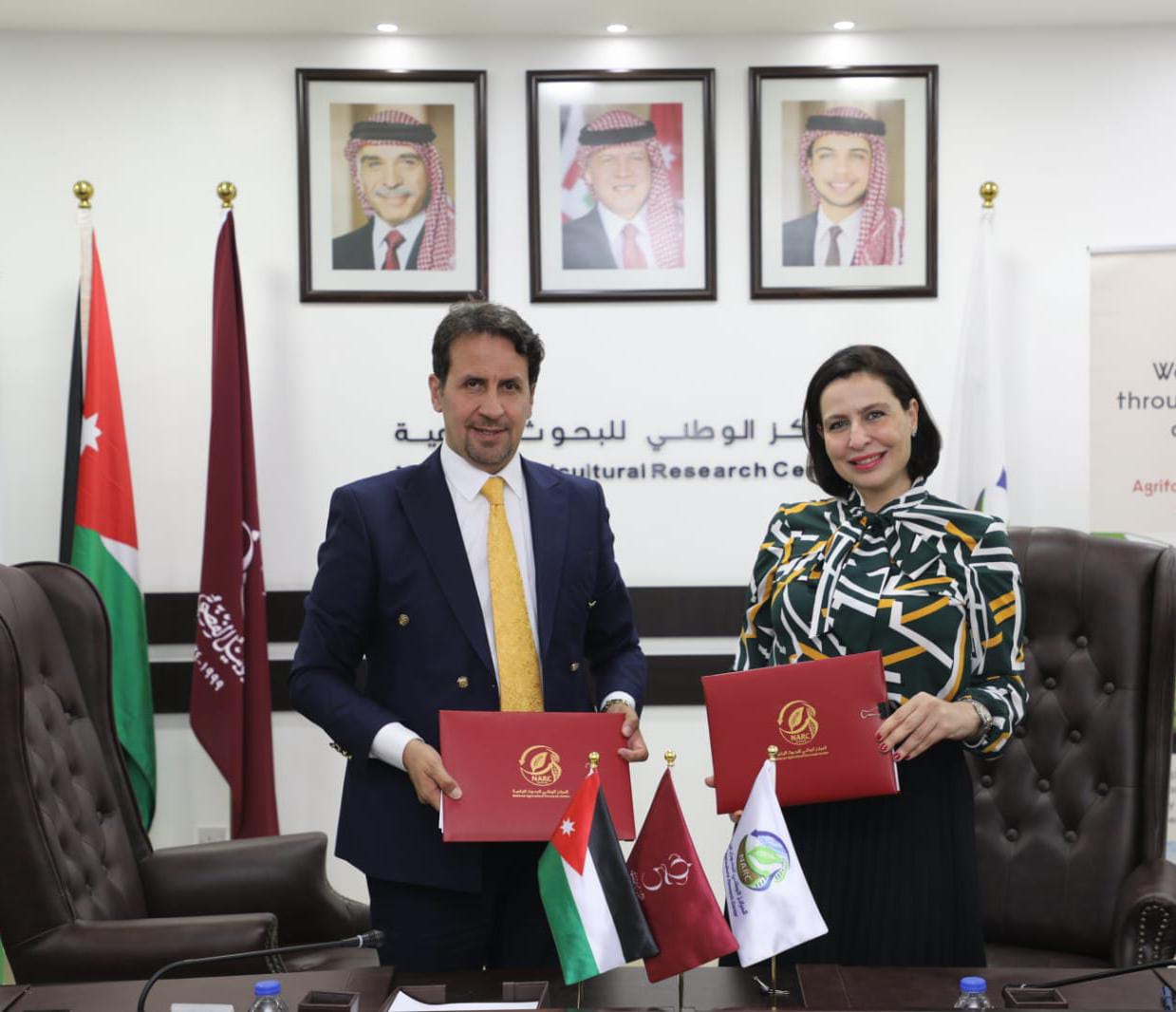 NARC, Advance Consulting sign agreement to boost agricultural productivity in Jordan