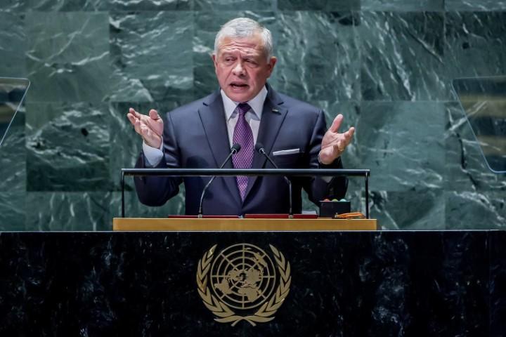 King at 79th UNGA urges countries to join Jordan in enforcing international Gaza Humanitarian Gateway