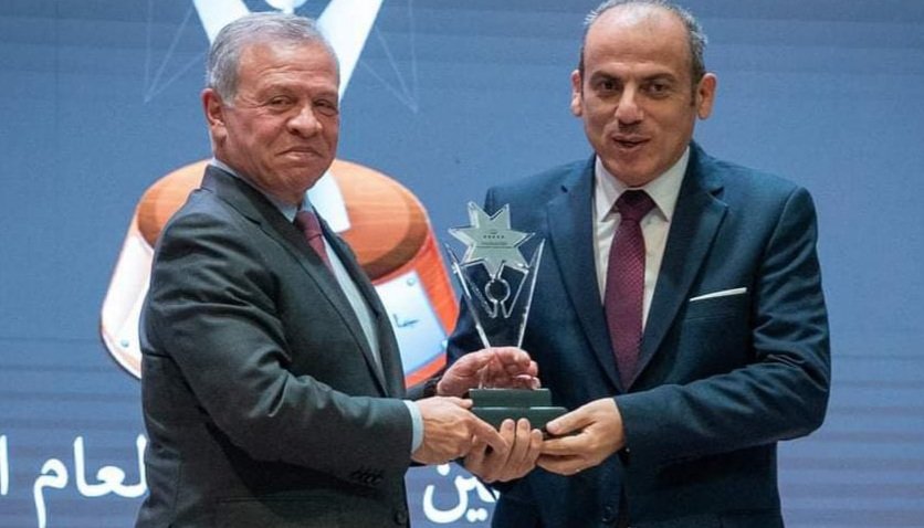 Nizar Haddad honored with King Abdullah II Award for Best Director General in 2024