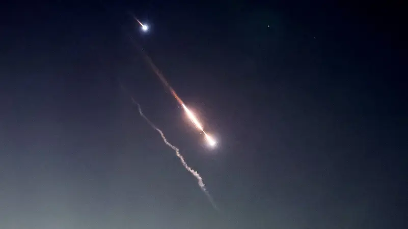 Iran launches salvo of ballistic missiles at Israel